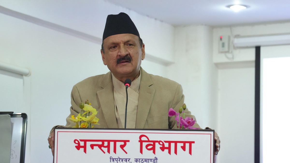 अर्थमन्त्रीले मागे भन्सार नाकाबाट राजश्व कम हुनुको कारण 